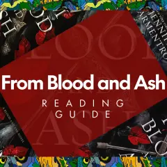Guía de lectura de "From Blood and Ash", de Jennifer L. Armentrout. Descubre el orden de sus libros y sagas.