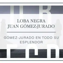 El cartel promociona "Loba Negra" de Juan Gómez-Jurado, destacando la obra del autor.