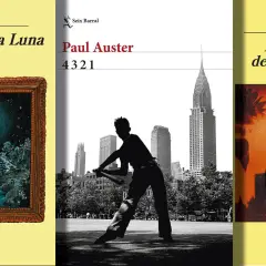 Los mejores libros de Paul Auster: "La trilogía de Nueva York", "4321" y "El diario de la Luna".