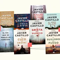 Colección de los mejores libros de Javier Castillo, incluyendo "La chica de nieve" y "El día que se perdió el amor".