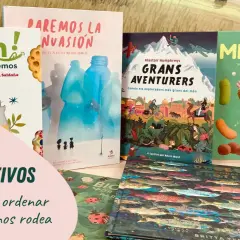Libros infantiles modernos sobre comida, plástico, exploradores y microbios. ¡Una forma de ordenar el mundo!