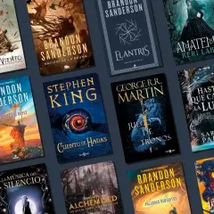Colección de novelas para leer: Brandon Sanderson, Stephen King, George R.R. Martin y más. Fantasía épica y terror te esperan.