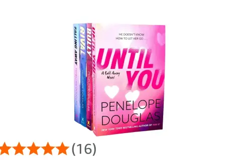 Libros de las sagas de Penelope Douglas: "Until You", "Bully", "Rival" y "Falling Away".