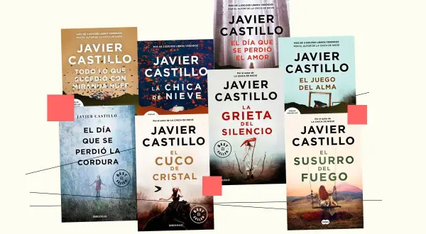 Colección de los mejores libros de Javier Castillo, incluyendo "La chica de nieve" y "El día que se perdió el amor".