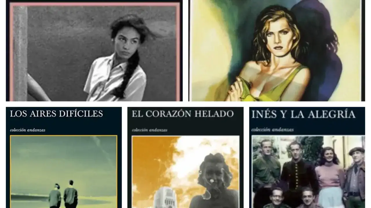Portadas de libros de Almudena Grandes: 