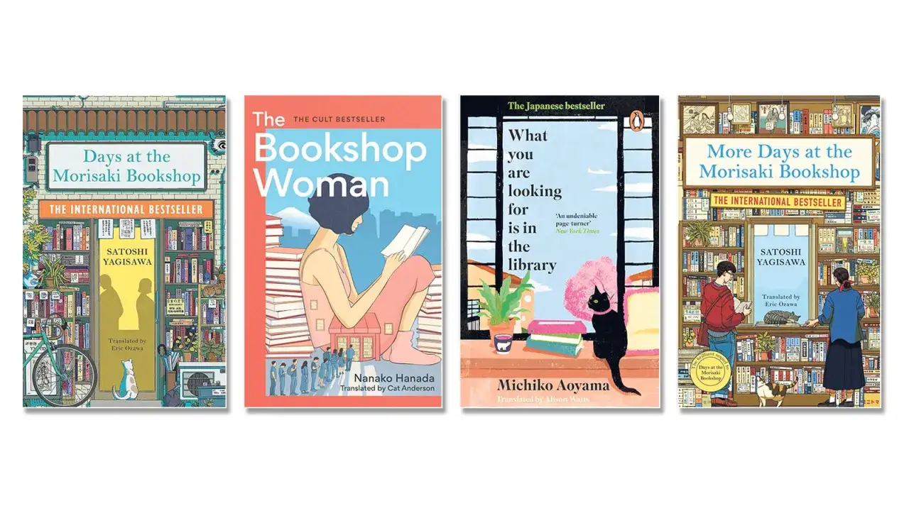 Cuatro portadas de libros, incluyendo 