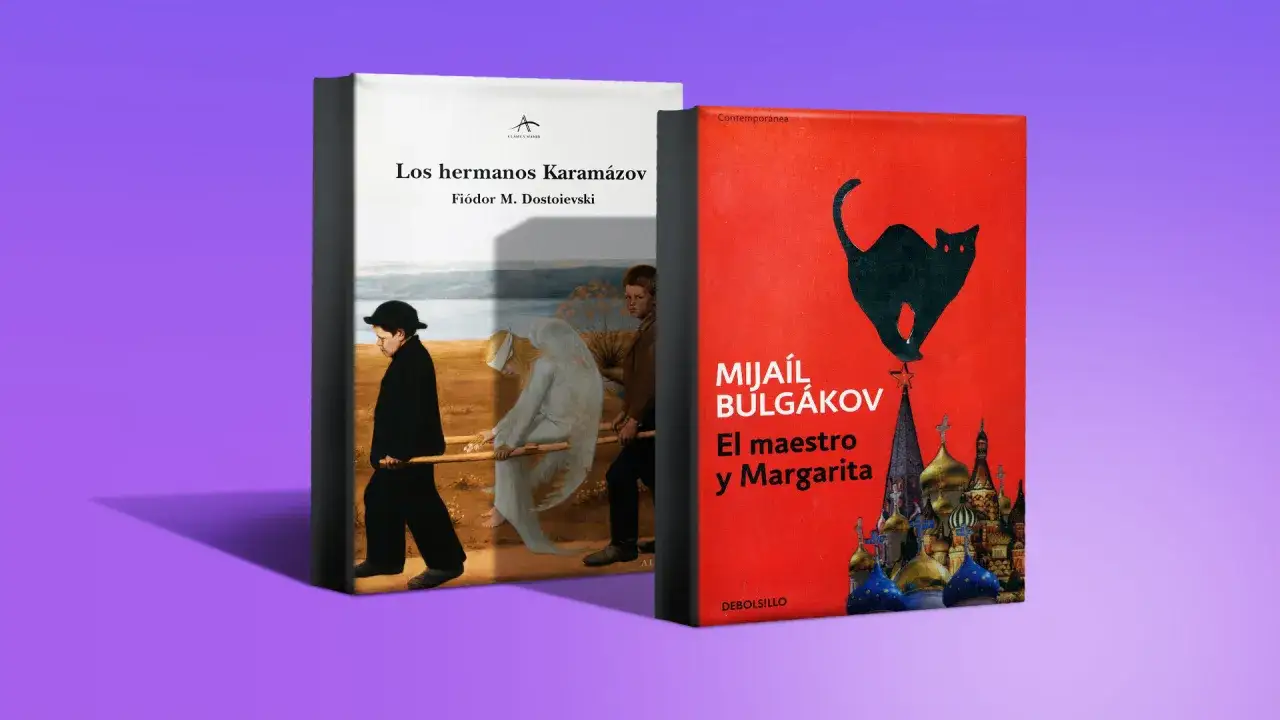 Dos libros de grandes escritores rusos: 