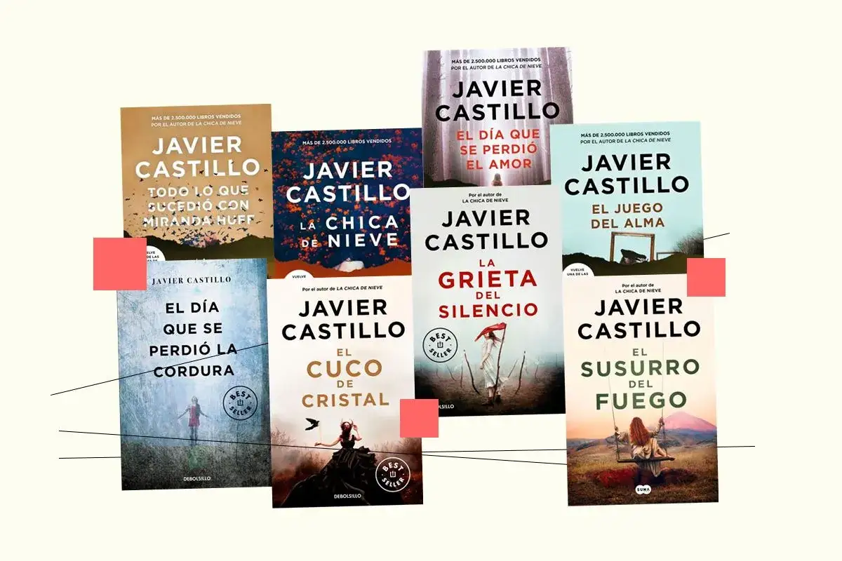 Colecci&oacute;n de los mejores libros de Javier Castillo, incluyendo 