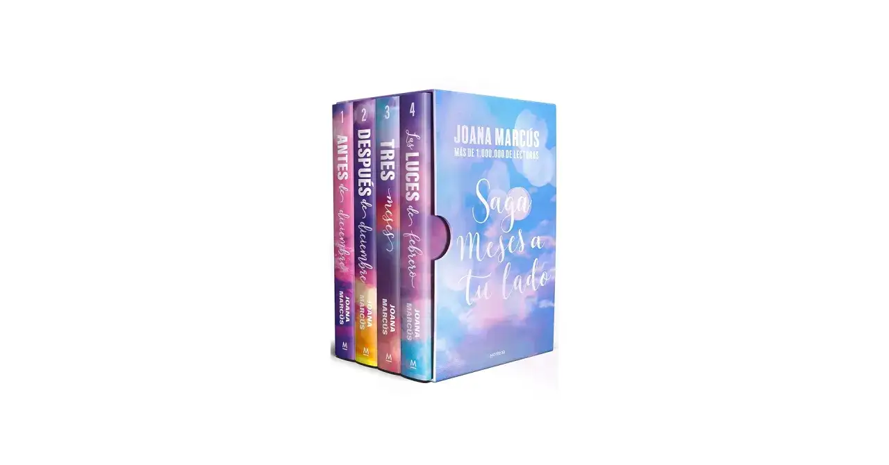 Caja de todos los libros de Joana Marcus, 