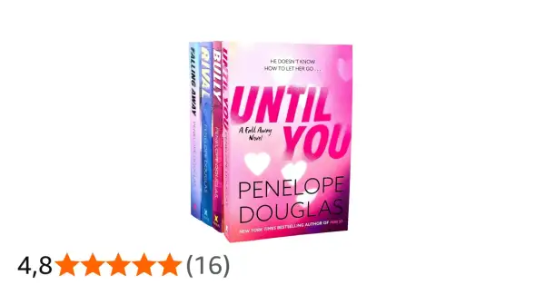 Libros de las sagas de Penelope Douglas: "Until You", "Bully", "Rival" y "Falling Away".