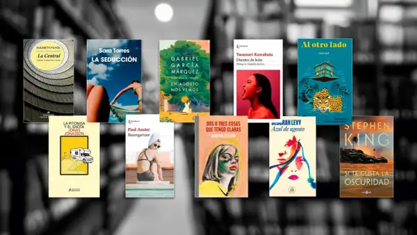 10 libros imprescindibles que hay que leer: "La Central", "La seducción", "En agosto nos vemos", "Dientes de león", "Al otro lado", "La pitonisa y el idiota", "Baumgartner", "Dos o tres cosas que tengo claras", "Azul de agosto" y "Si te gusta la oscuri...
