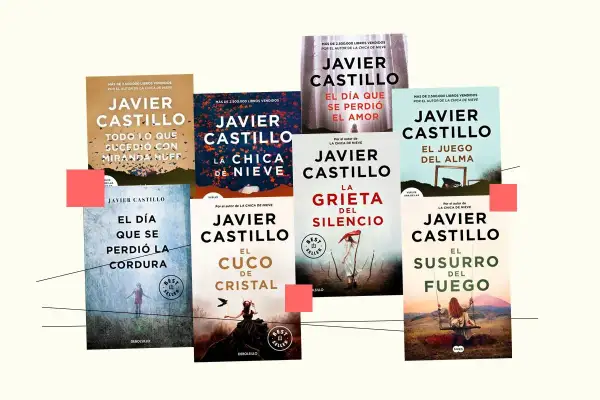 Colección de los mejores libros de Javier Castillo, incluyendo "La chica de nieve" y "El día que se perdió el amor".